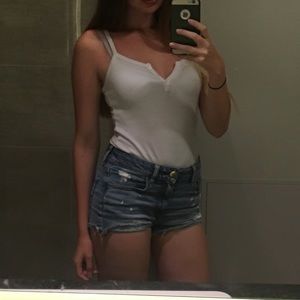 Brandy Melville white tank!